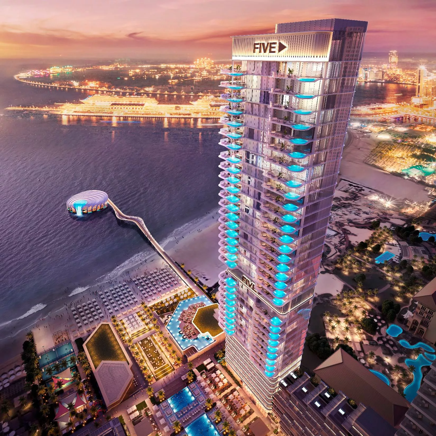 Project image: FIVE Luxe Hotel & Residences
